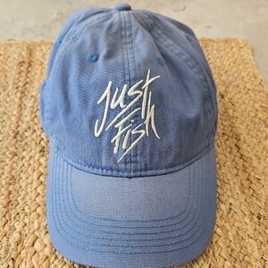 Blue Just Fish Cap